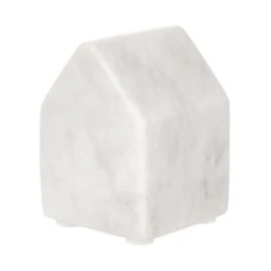 Deko-Haus L 6 X H 9cm BLOCKHOUSE In Weiß -Einrichtungsgeschäft butlers deko haus l 6 x h 9cm blockhouse in weiss 4