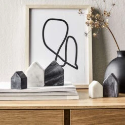 Deko-Haus L 6 X H 9cm BLOCKHOUSE In Weiß -Einrichtungsgeschäft butlers deko haus l 6 x h 9cm blockhouse in weiss 8