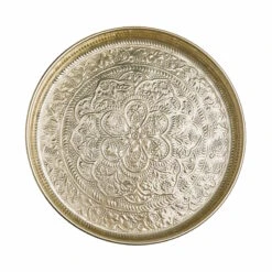 Einrichtungsgeschäft -Einrichtungsgeschäft butlers deko tablett o46cm oriental lounge in gold 1