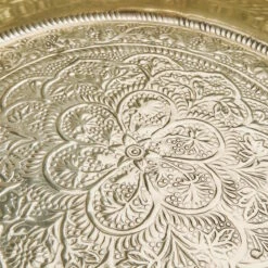 Deko Tablett Ø46cm ORIENTAL LOUNGE In Gold 11 Deko Tablett Ø46cm ORIENTAL LOUNGE In Gold -Einrichtungsgeschäft butlers deko tablett o46cm oriental lounge in gold 4