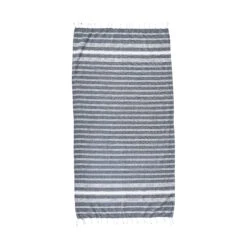 Hamamtuch L 170 X B 90cm SURFSIDE In Blau -Einrichtungsgeschäft butlers hamamtuch l 170 x b 90cm surfside in blau 2