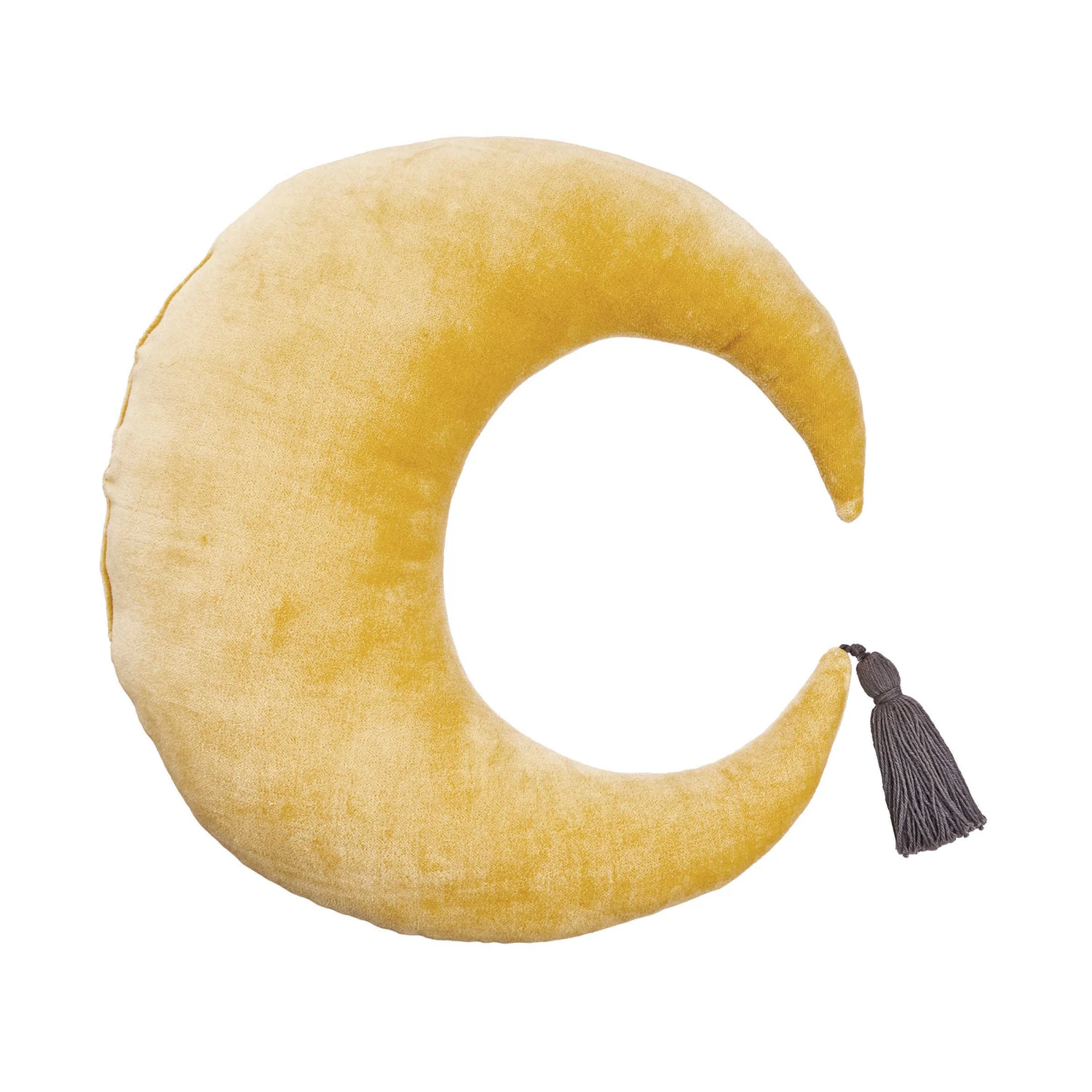 Kissen L 38 X B 38cm LITTLE MOON In Gelb-Anthrazit 3 Kissen L 38 X B 38cm LITTLE MOON In Gelb-Anthrazit