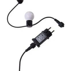 Lichterkette 24 Lichter Outdoor Länge 11m SUNSET In Schwarz-Weiß -Einrichtungsgeschäft butlers lichterkette 24 lichter outdoor lange 11m sunset in schwarz weiss 3