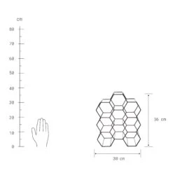 Weinregal Für 9 Flaschen L 36 X H 30cm CUBICLE In Schwarz 11 Weinregal Für 9 Flaschen L 36 X H 30cm CUBICLE In Schwarz -Einrichtungsgeschäft butlers weinregal fur 9 flaschen l 36 x h 30cm cubicle in schwarz 3
