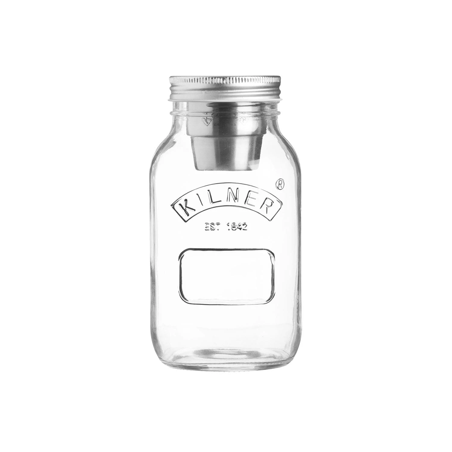 Kilner FOOD ON THE GO Glas Mit Edelstahlbehälter, 1 Liter 3 Kilner FOOD ON THE GO Glas Mit Edelstahlbehälter, 1 Liter