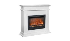 Kamin "Elda Mit Flandria" In Weiß